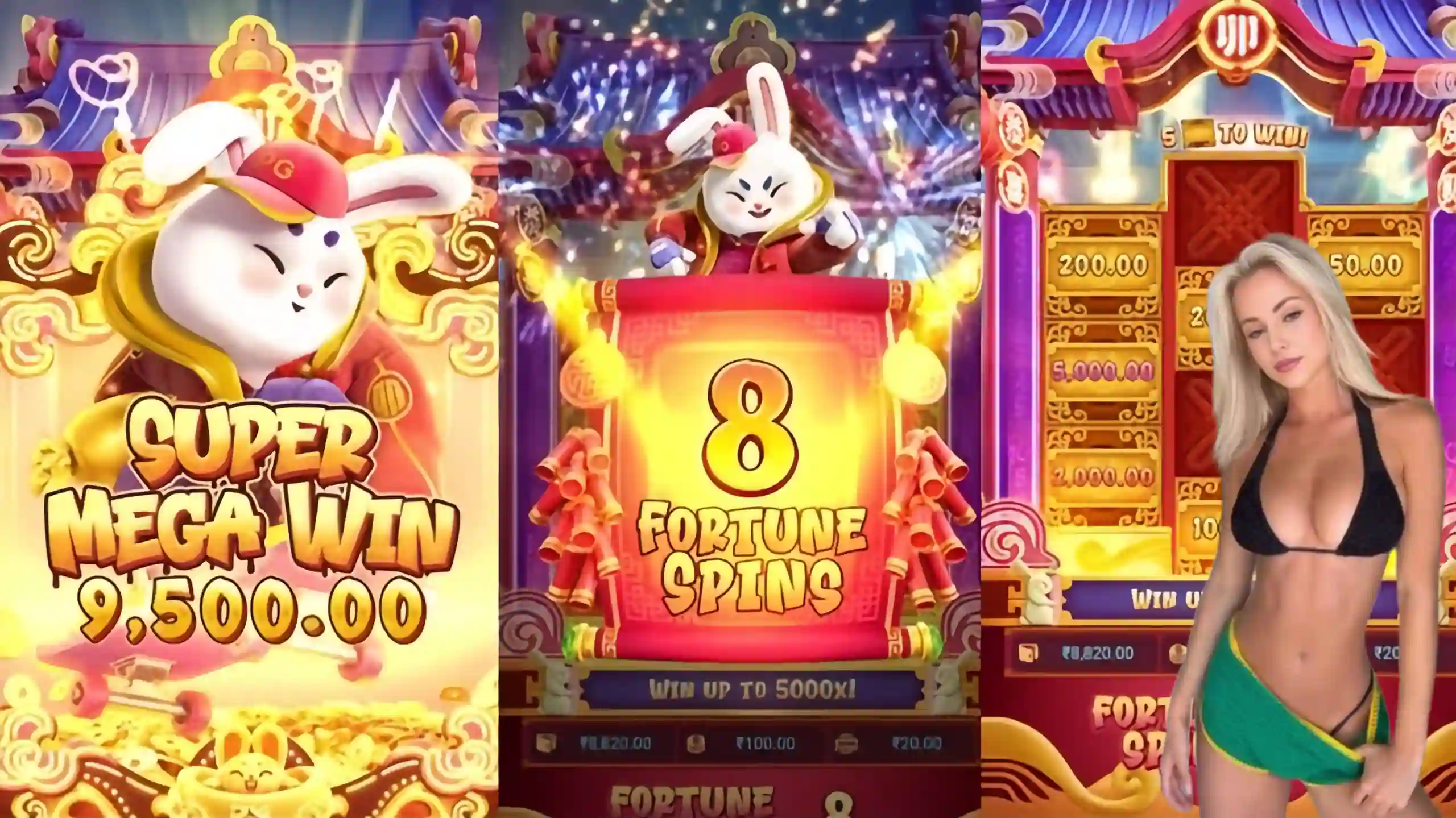 Wild Expansivo Fortune Rabbit zzzz - Coelho Dourado que Expande